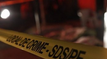 As vítimas do crime tinham marcas de tiros pelo corpo