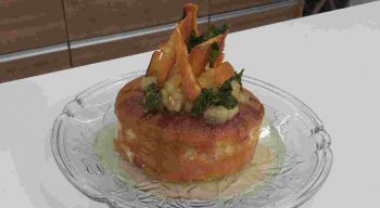 Receita de Bolo de Abacaxi com Hortelã