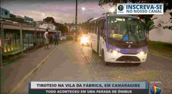 Homem é atingido por tiro em parada de ônibus em Camaragibe, região metropolitana do Recife
