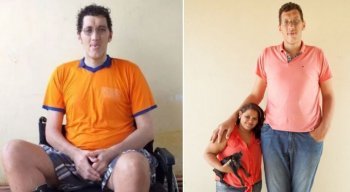 Ninão é considerado o homem mais alto do Brasil