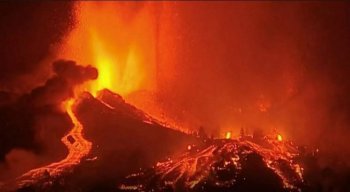 Foi a primeira erupção vulcânica das Ilhas Canárias em 50 anos