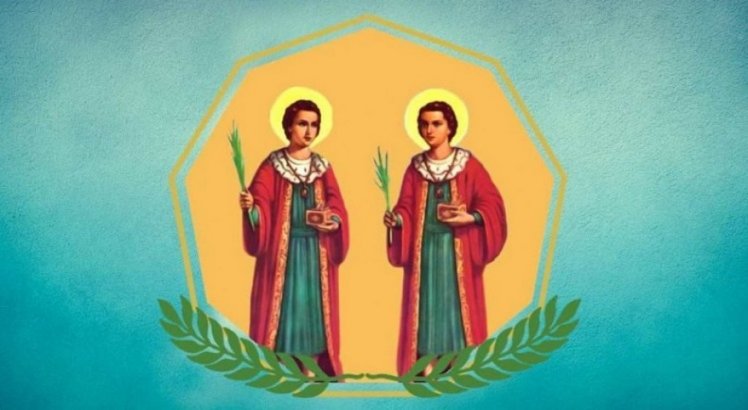 Cosme e Damião são santos dos primórdios da igreja cristã