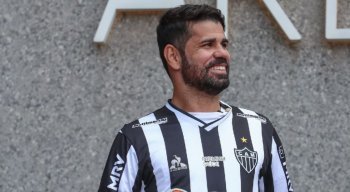 Diego Costa foi apresentado no Atlético-MG em agosto de 2021