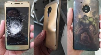 Vítima foi salva graças ao celular