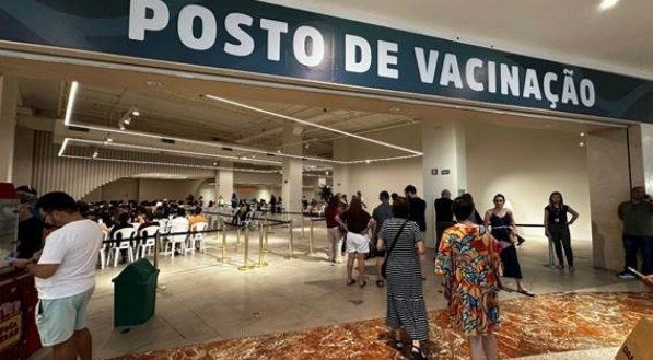Vacinação no RioMar Fortaleza