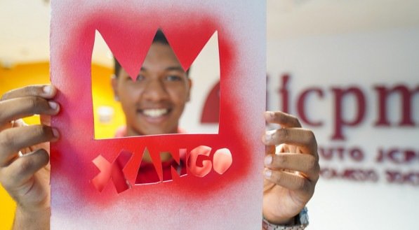 Oficina de grafite com Alem&atilde;o Art no IJCPM.