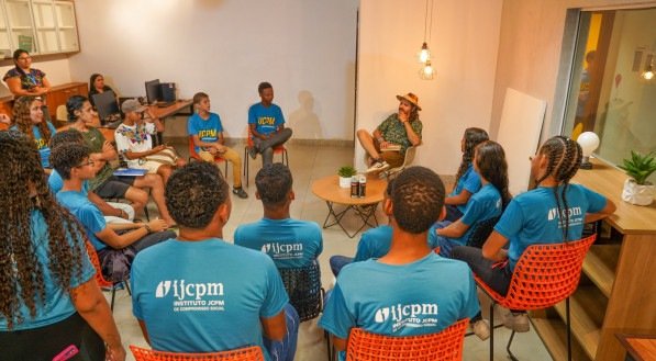 Oficina de grafite com Alem&atilde;o Art no IJCPM.