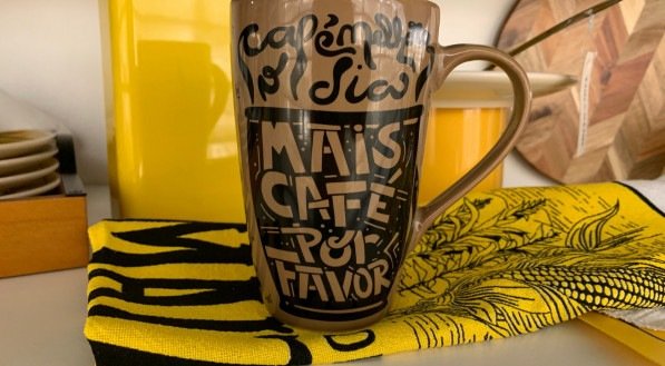Acessórios para tomar café.