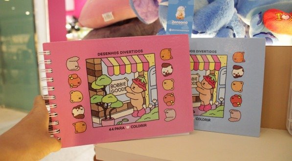 Livros para colorir.
