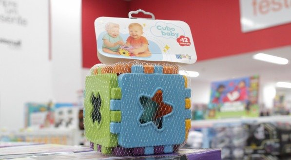 Brinquedo educativo para o Dia das Crianças.