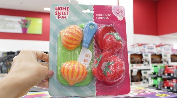 Brinquedo educativo para o Dia das Crianças.