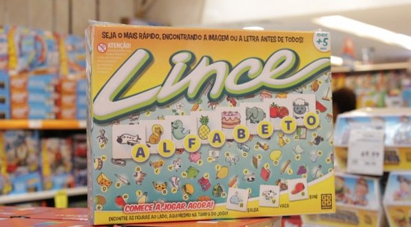 Brinquedo educativo para o Dia das Crianças.
