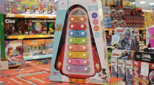 Brinquedo educativo para o Dia das Crianças.