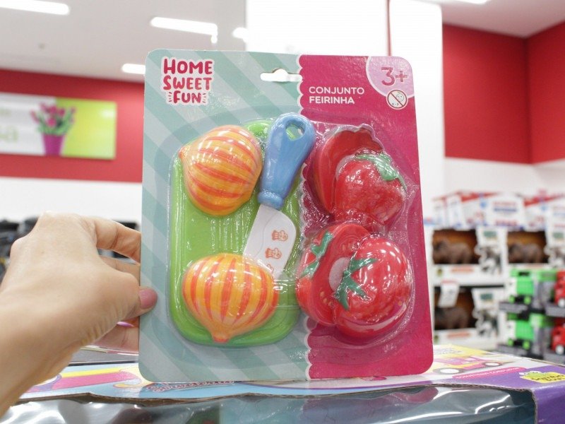 Brinquedo educativo para o Dia das Crianças.