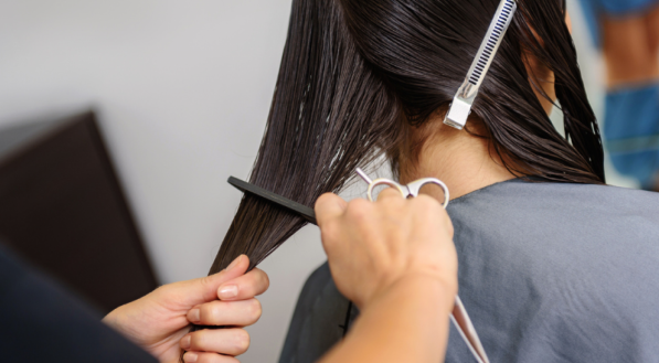 Corte de cabelo em alta