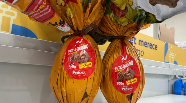 O ovo de Páscoa pode ser encontrado por R$ 29,99
