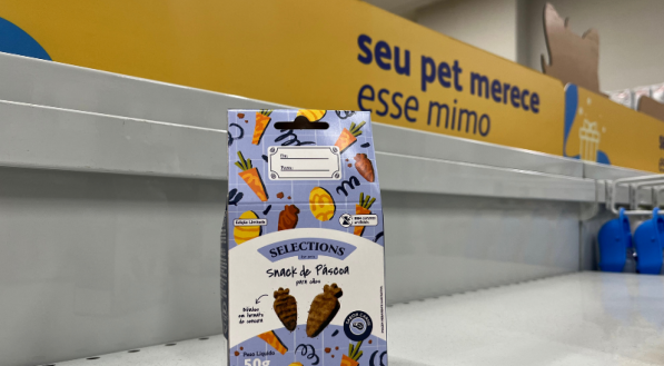 Os bifinhos em formato de cenoura custam R$ 11,99