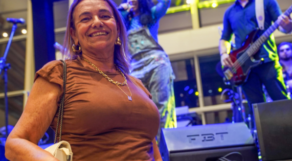 Maria Edileuza está presente em diversos eventos do RioMar