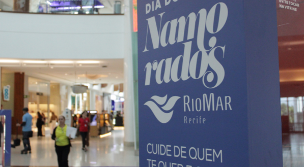 Vitrine de Dia dos Namorados