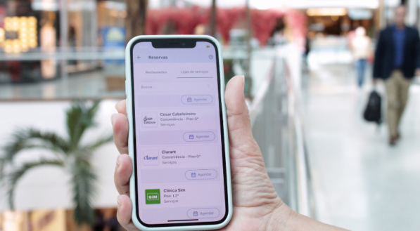 Reservas de serviços pelo App RioMar Recife