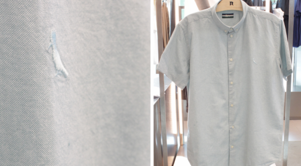 A camisa Oxford est&aacute; por R$ 449.