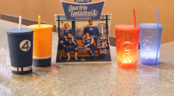 Combo do Quarteto Fantástico no Cinemark