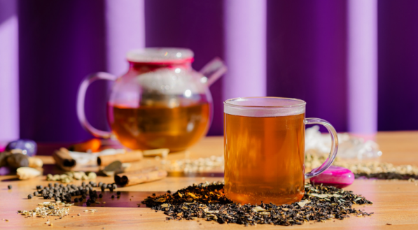 Chai, chá indiano.