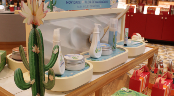 Linha Flor de Mandacaru para peles sensíveis Linha Flor de Mandacaru para peles sensíveis