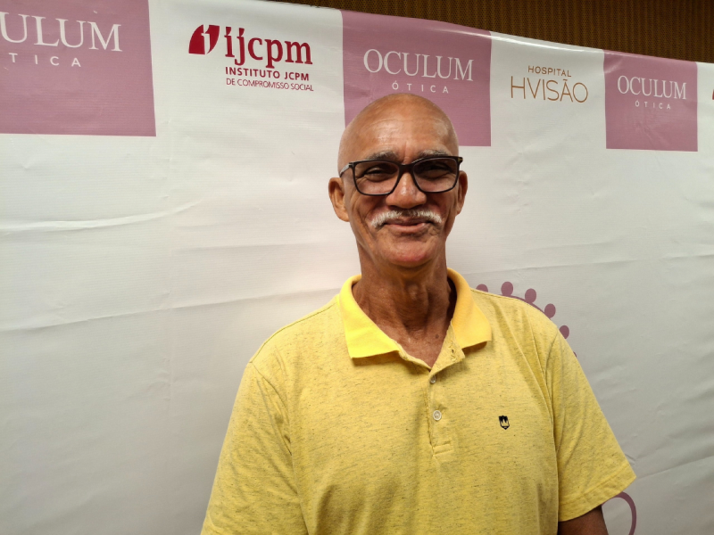 Edeilton Felix Ribamar, de 67 anos.