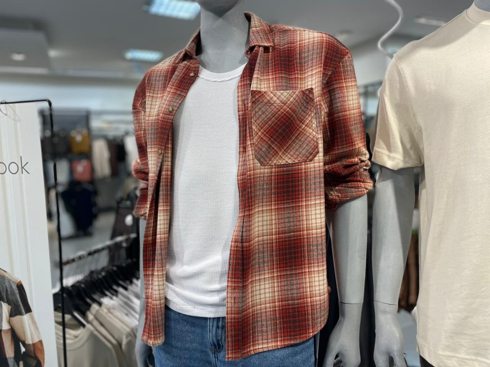 Divulgação Camisa Xadrez