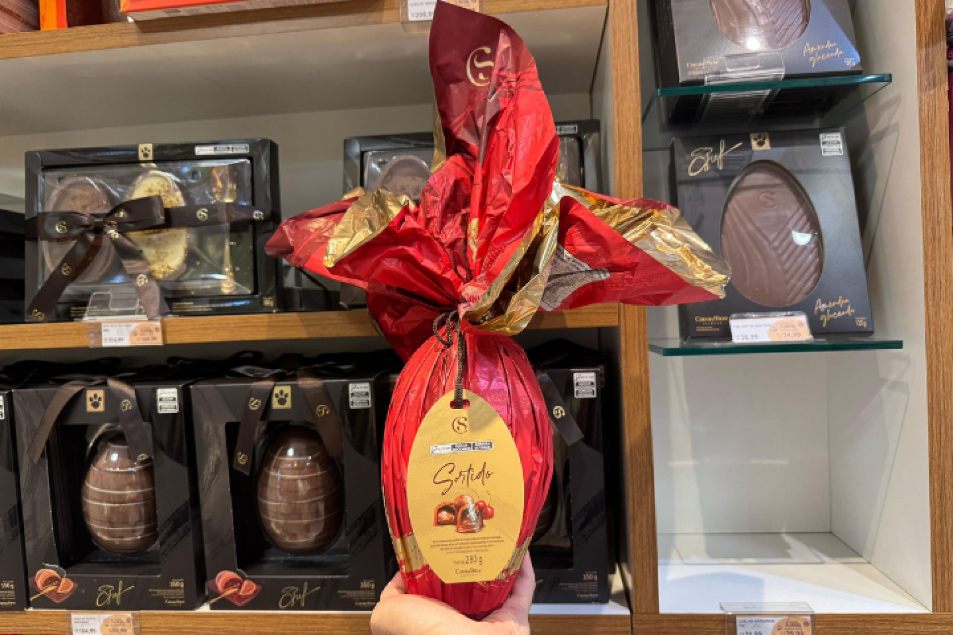 Ovo da Páscoa CacauShow Trufa 280g