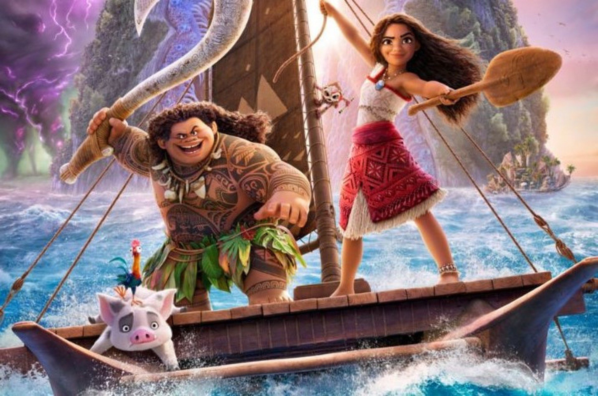 ‘Moana 2’ já está em cartaz no Cinemark