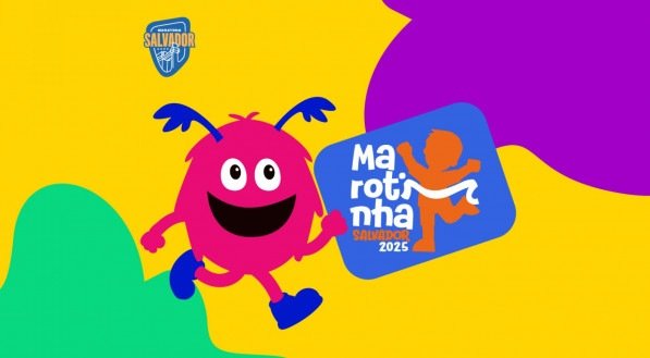 Imagem institucional da campanha do dia das crianças para Corrida Marotinha.