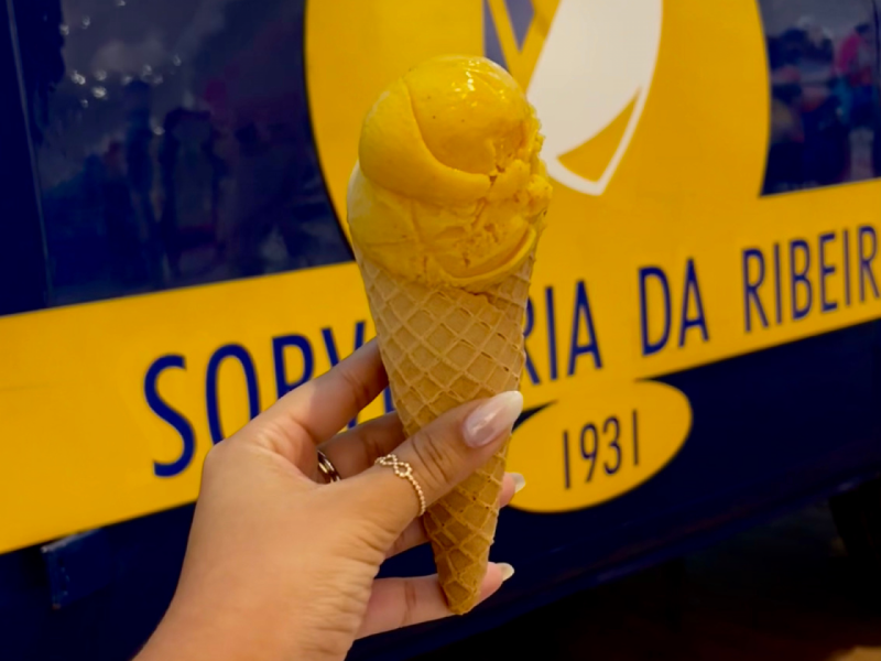 Casquinha da Sorveteria da Ribeira.