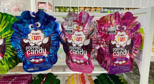Popping Candy, o doce que explode na bloca. 