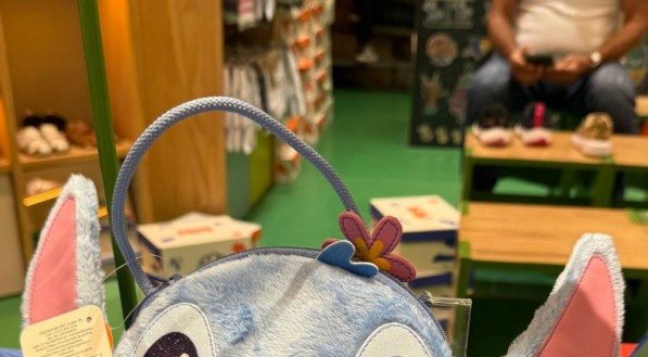 Bolsa da Bibi com o Stitch