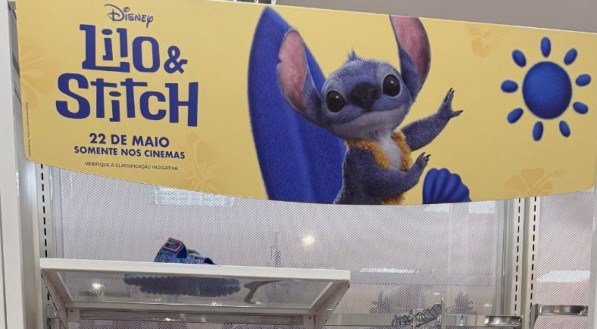 Na C&A, R$120 em compras de produtos licenciados dá um ingresso para Lilo & Stitch no Cinemark Jardins