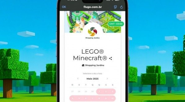 Faça sua reserva gratuita para o evento LEGO® Minecraft®