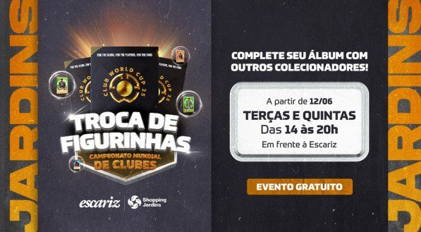 Troca de figurinhas do Copa de Clubes na Escariz
