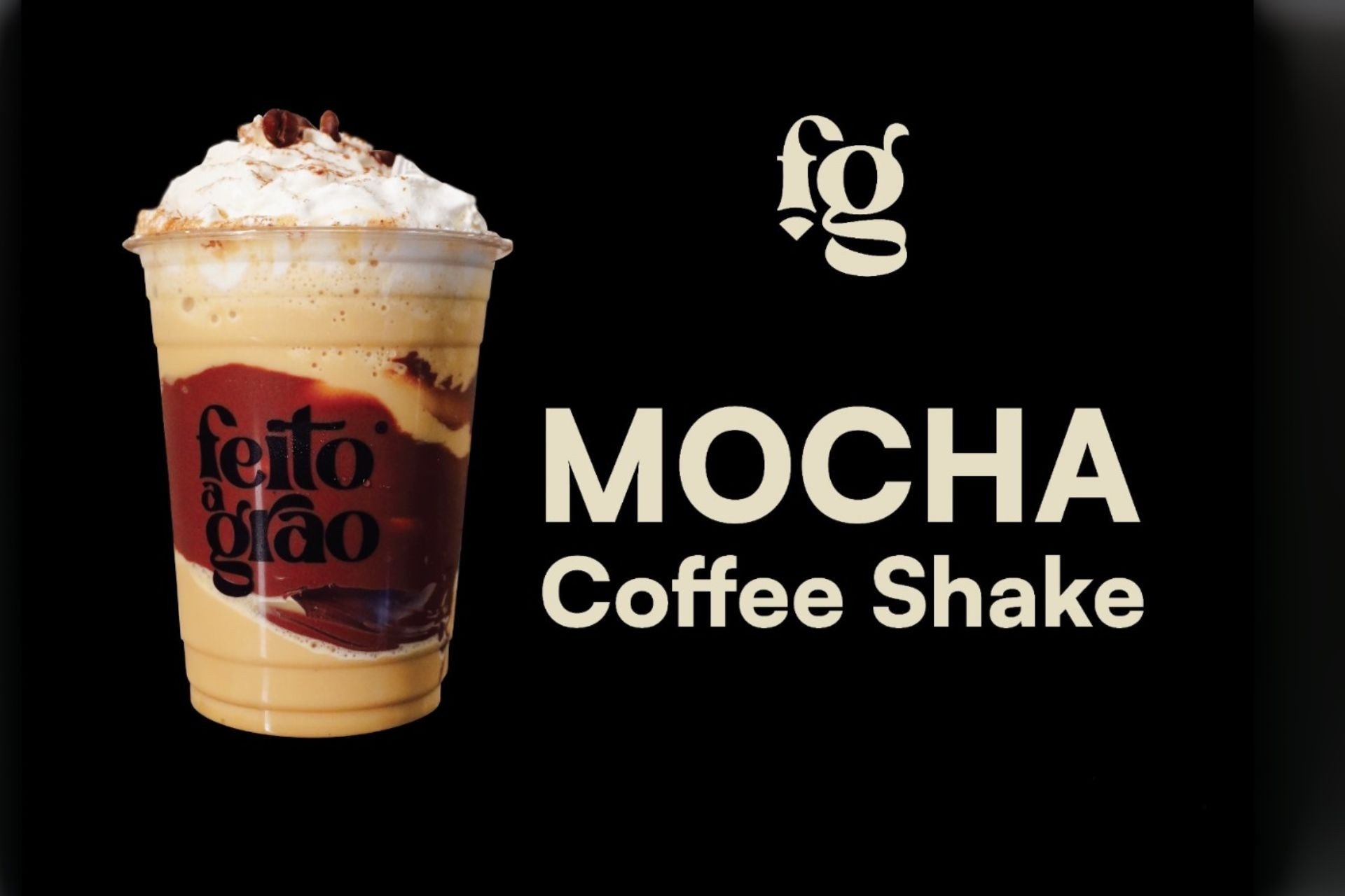 Mocha Coffee Shake Feito a Grão: venha provar!