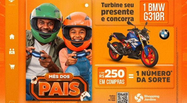 Dia dos Pais: Concorra a uma BMW G310 R