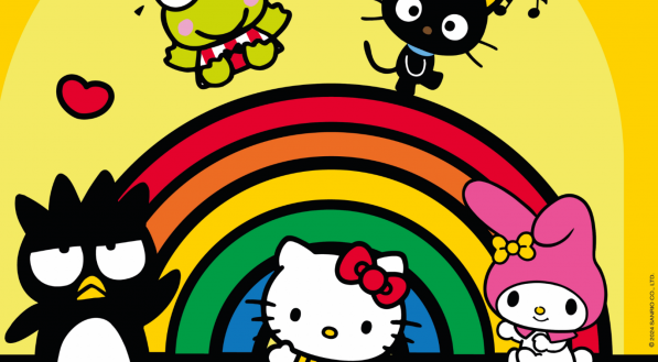 Parque Inflável Hello Kitty