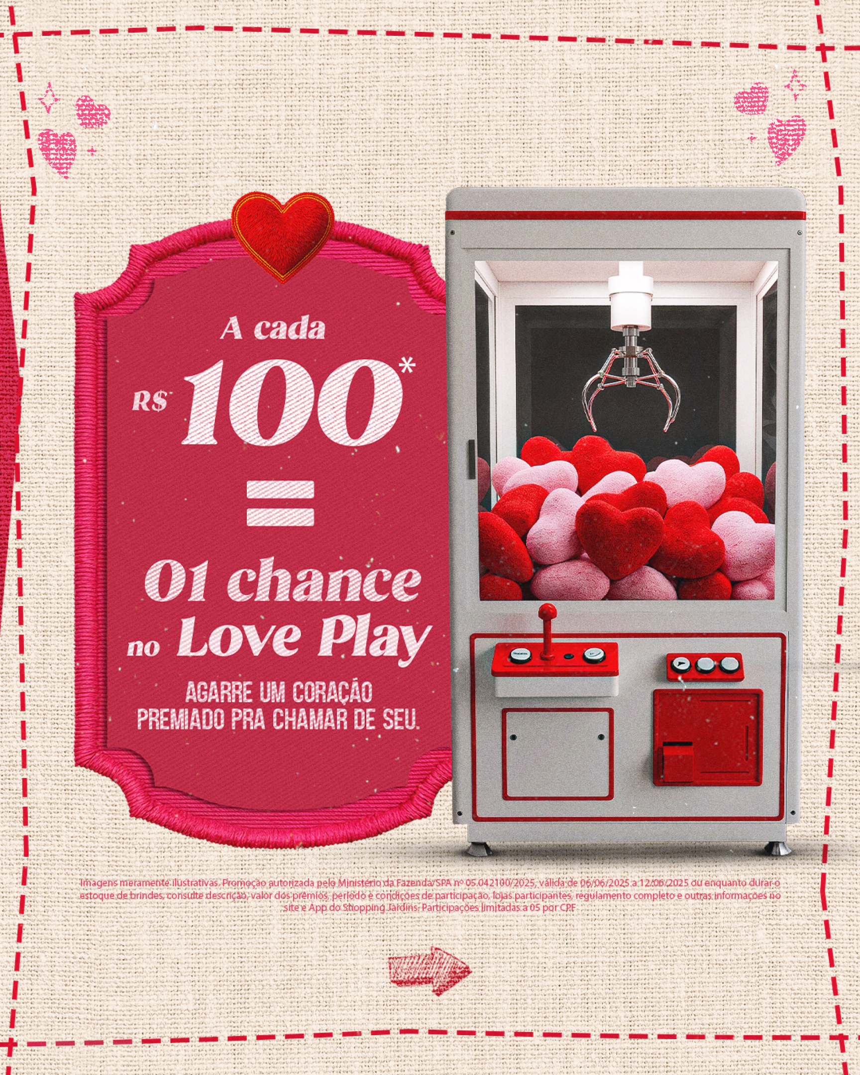 Veja a dinâmica e participe.  Shopping Jardins