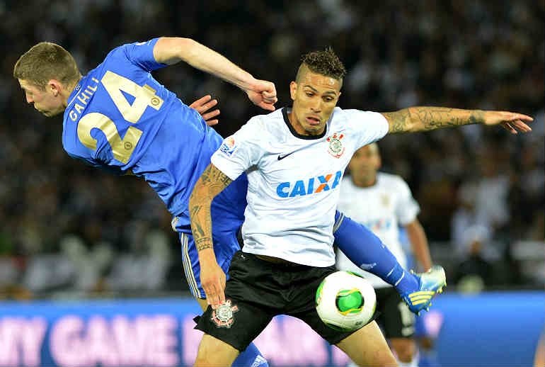 Chelsea x Corinthians na final do Mundial de 2012