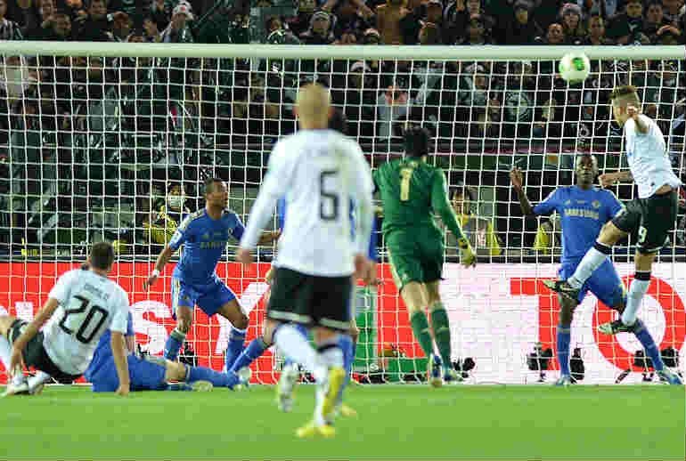 O Chelsea caiu para o Corinthians na final de 2012
