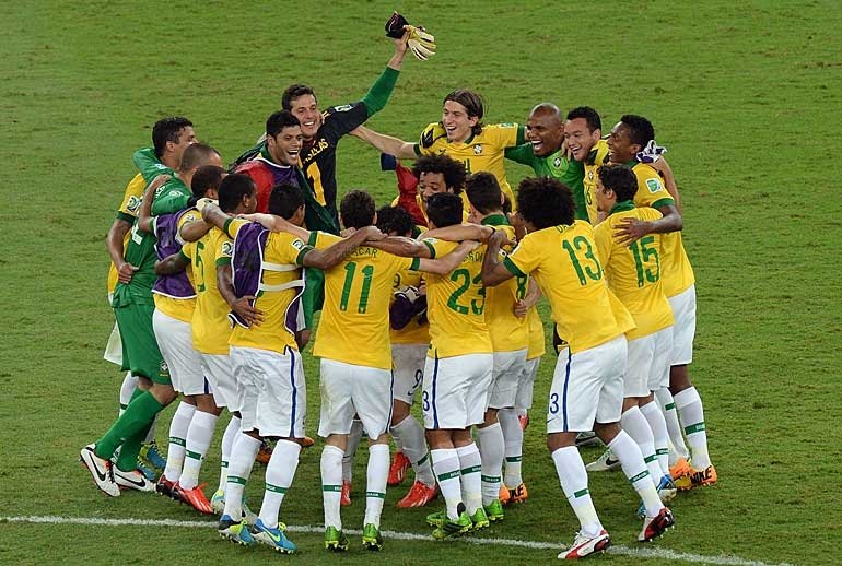 J&aacute;dson esteve presente na conquista da Copa das Confedera&ccedil;&otilde;es de 2013 junto com a Sele&ccedil;&atilde;o Brasileira