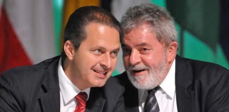 Eduardo Campos e Lula. J&aacute; aconteceu antes