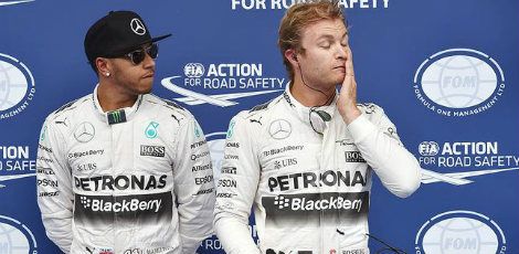 Hamilton e Rosberg travaram uma grande disputa em 2016