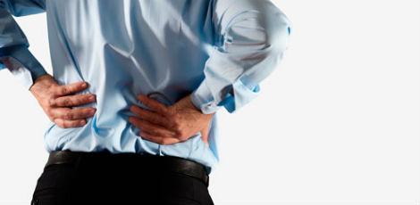 Dor nas costas é a maior causa de afastamento do trabalho