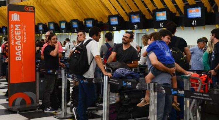 Os principais aeroportos de S&atilde;o Paulo &ndash; Guarulhos e Congonhas &ndash; concentraram a maior parte do fluxo de passageiros